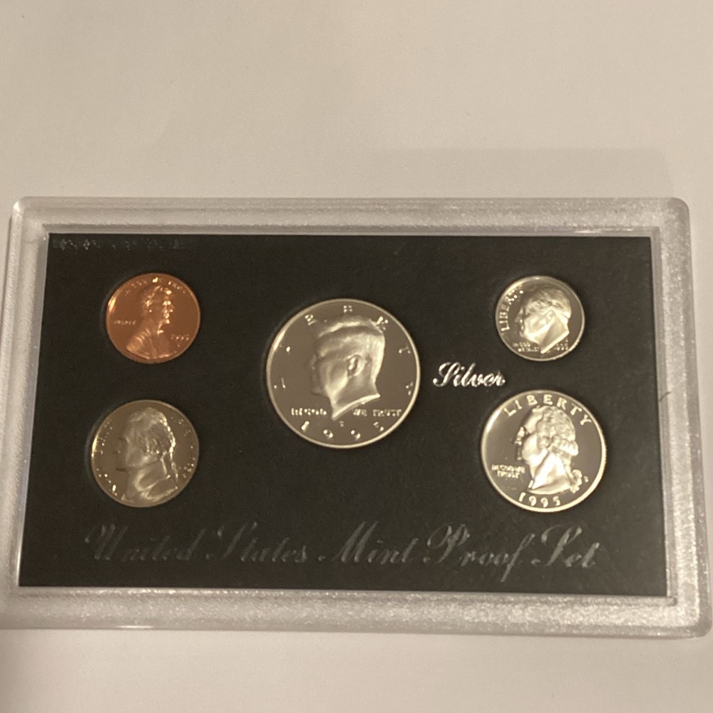 1995 Silver United States Mint Proof Coin Set